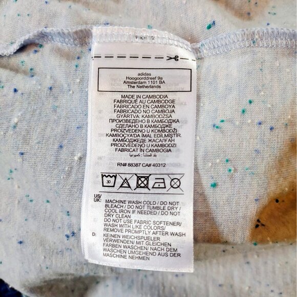 Adidas Future Icons Winners 3.0 T-Shirt Women's 1X Wonder Blue Melange Plus Soft - Picture 7 of 7